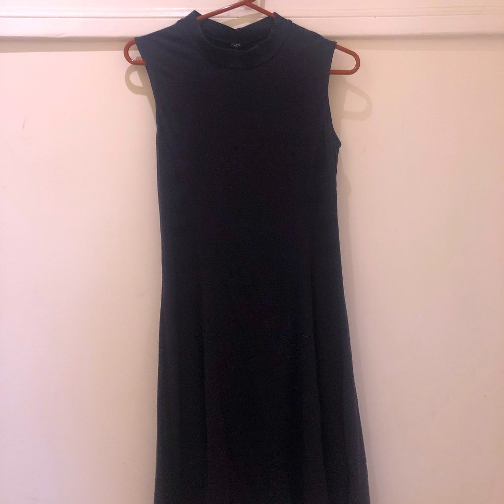 Small Mock Neck Sleeveless Flare Dress Uniqlo